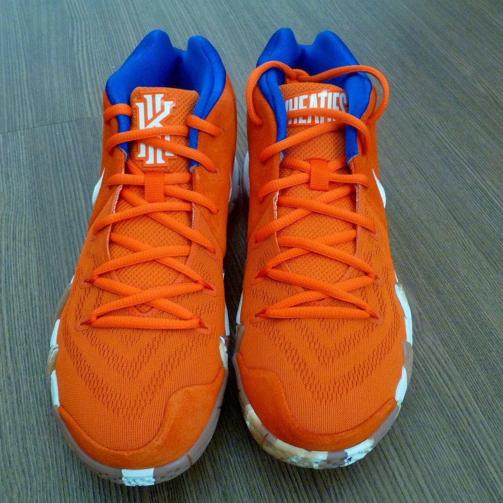 Nike Kyrie 4 "WHEATIES" orange SIZE 8 mens